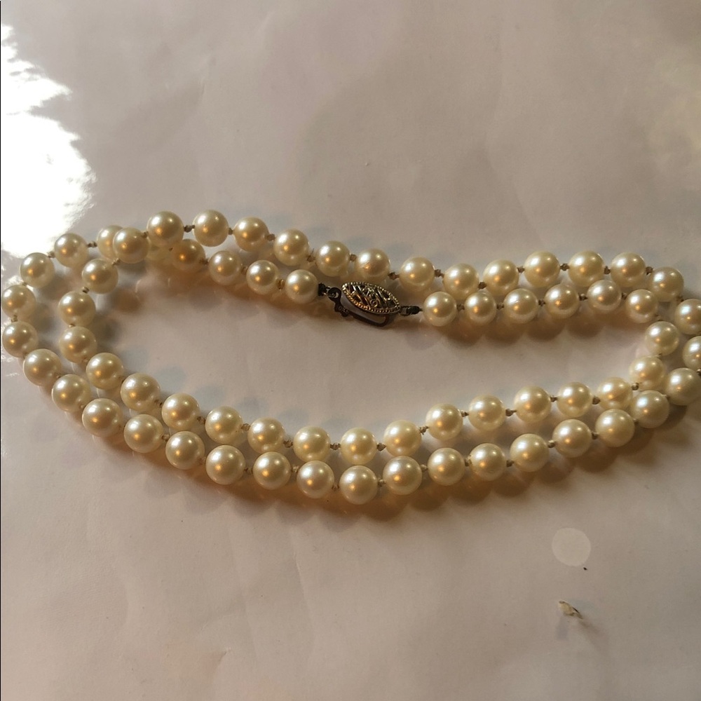 Classic Strand Cream Pearl Necklace